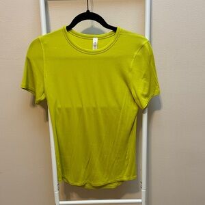Women's Lime Green Lululemon T-Shirt
